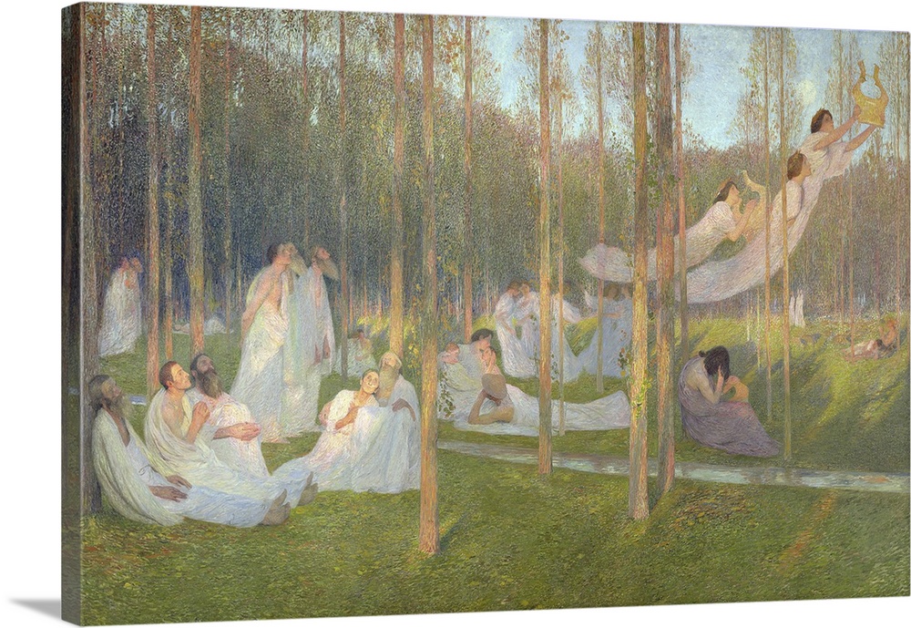 Originally oil on canvas. By Martin, Henri (1860-1943).