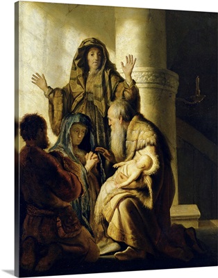 Simeon and Hannah in the Temple, c.1627