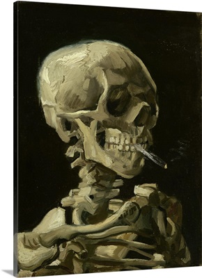 Skull Of A Skeleton With Burning Cigarette, 1886