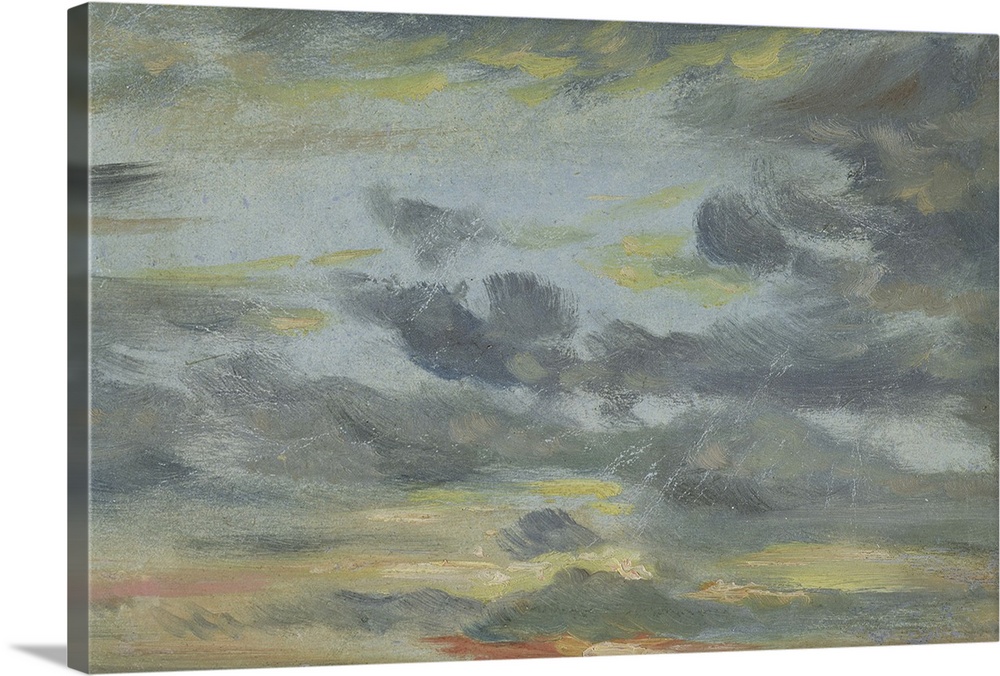 Sky Study, Sunset, 1821-22