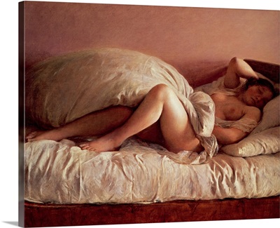 Sleeping woman, 1849
