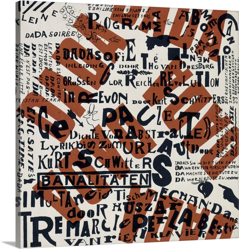 Small Dada Evening (Kleine Dada Soiree), 1922