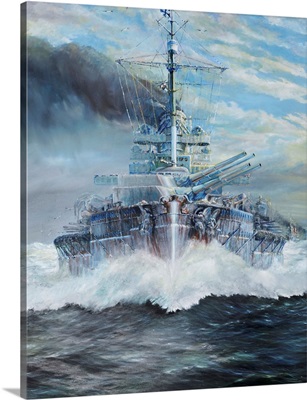 SMS Konig Enters The Battle Of Jutland, 31st May 1916