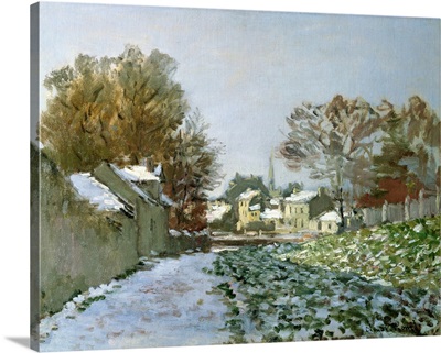 Snow At Argenteuil, 1874
