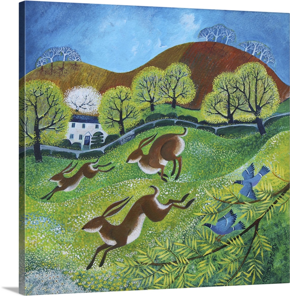 Springtime Hares, 2025