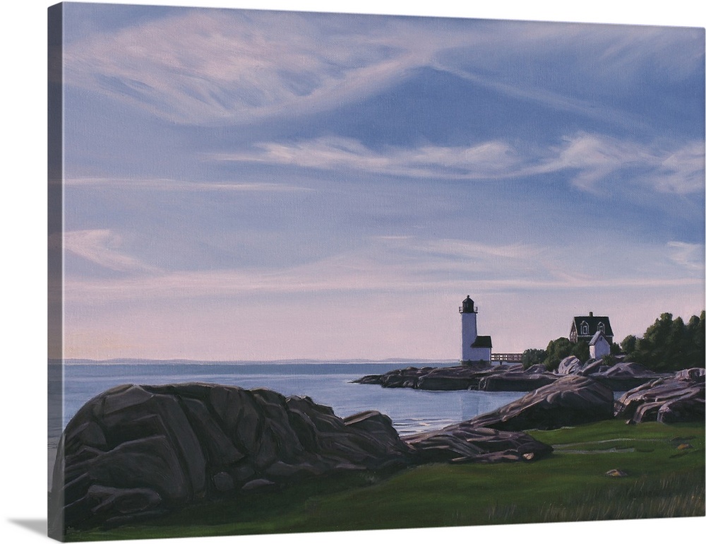 Squam Light Evening, 2014