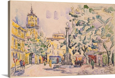 Square of the Hotel de Ville in Aix-en-Provence