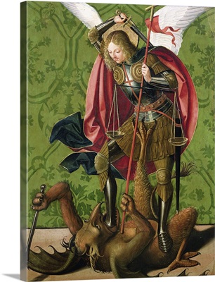 St. Michael Killing the Dragon