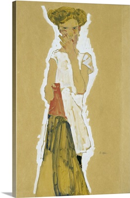 Standing Girl In White Petticoat, 1911