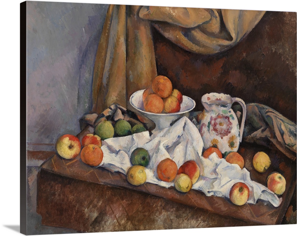 Nature Morte previously titled 'Compotier, Pitcher and Fruit'