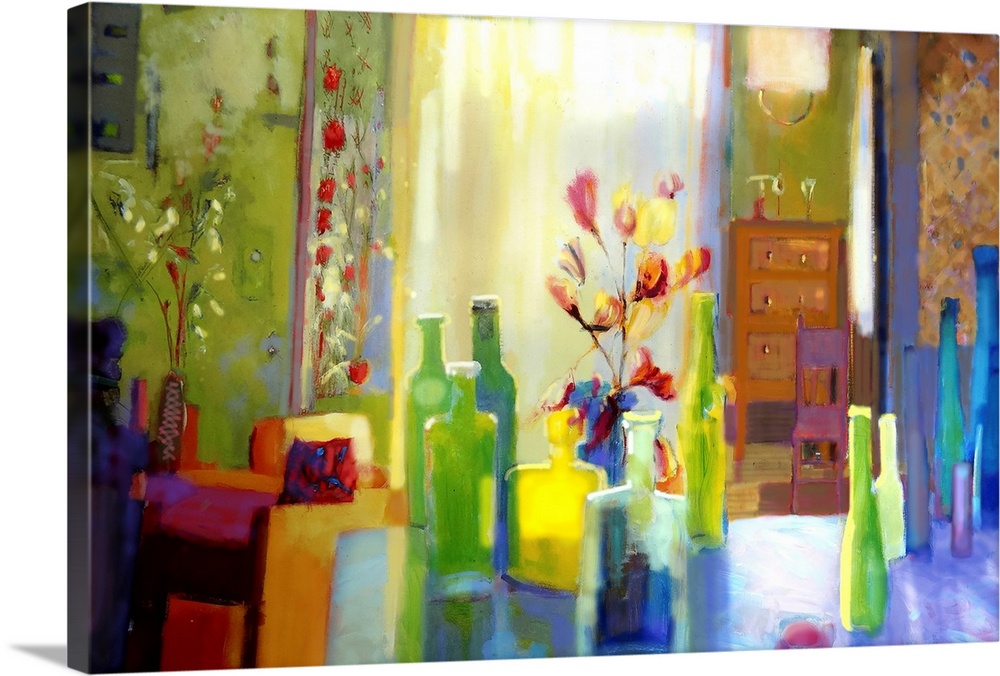 Still Life, 2004, originally oil on canvas.