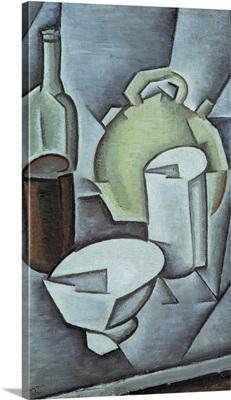 Still Life with a Bottle of Wine and an Earthenware Water Jug, 1911