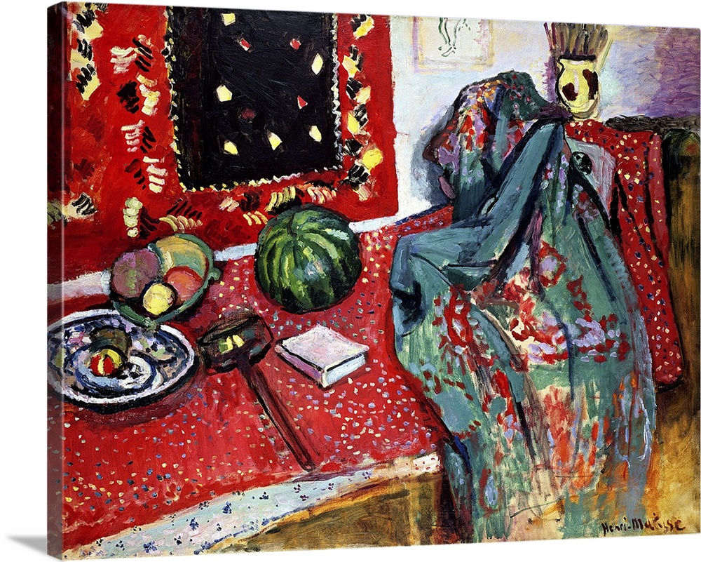 Still Life With A Red Rug, 1906