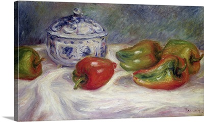 Still Life With A Sugar Bowl And Red Peppers, 1905