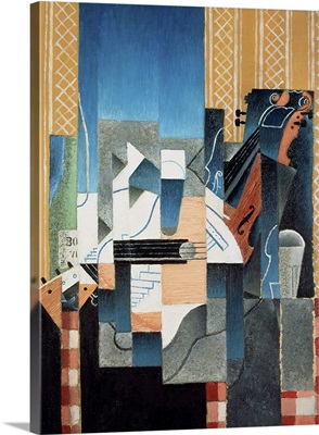 Still Life with Violin and Guitar, 1913