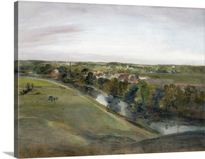 Stratford Saint Mary From The Coombs, 1800
