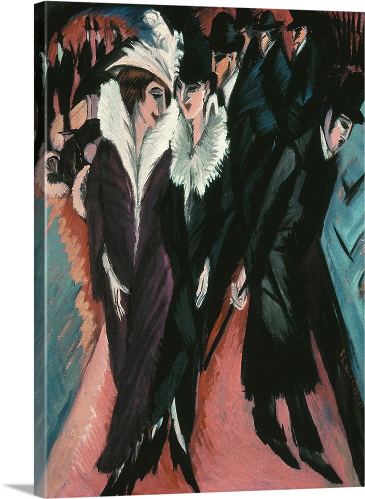 Street, Berlin, 1913