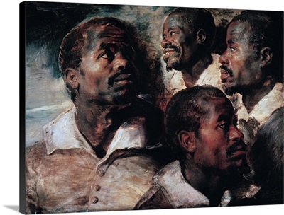 Studies Of The Head Of A Negro