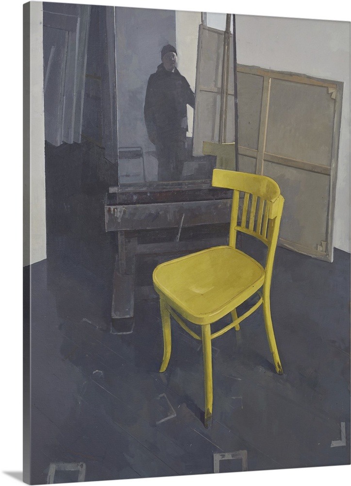 Studio Interior With Yellow Chair, 2023