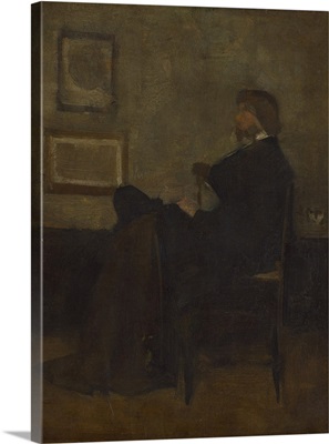 Study for Arrangement in Grey and Black, No. 2: Thomas Carlyle, 1872-73