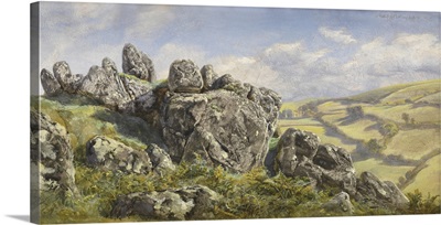 Study For Chagford (A Moorland Scene), 1878