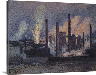 Study For Factories Near Charleroi, 1897