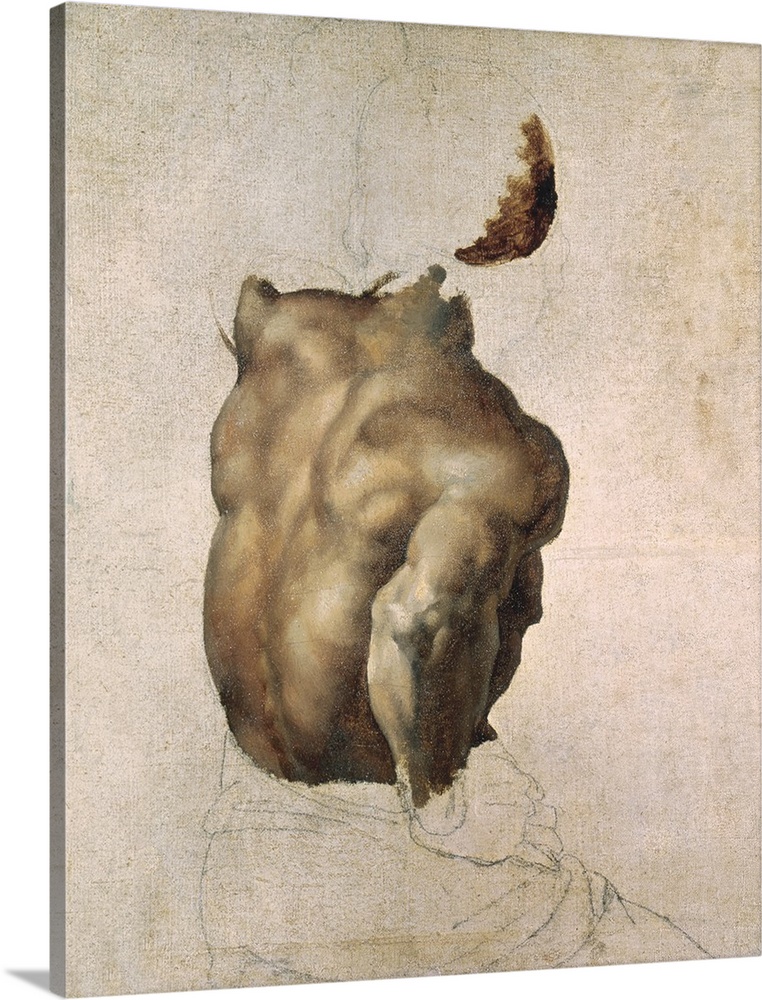 Study of a Torso for The Raft of the Medusa, 1818