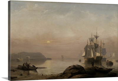 Sunrise Through Mist, 1852