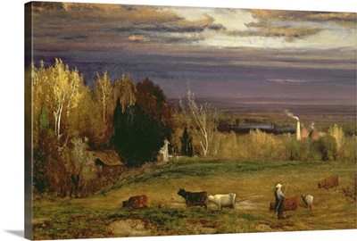 Sunshine After Storm or Sunset, 1875