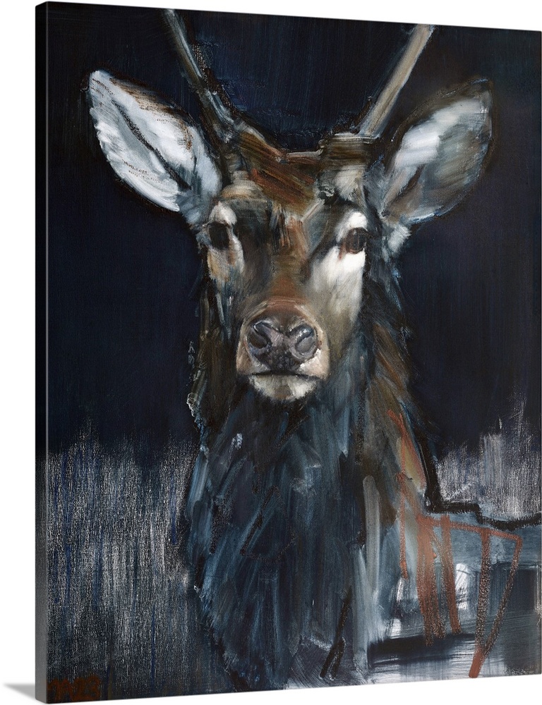 Switch, 2023. (Originally oil on canvas.)