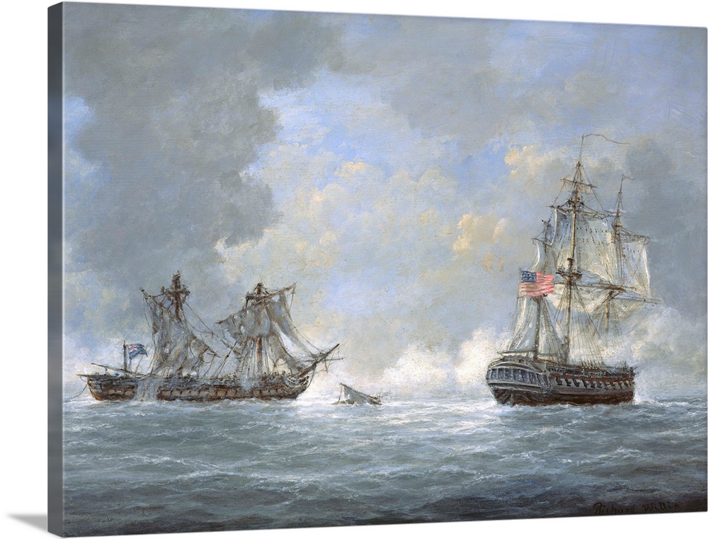 The action between U.S Frigate 'United States' and the British frigate 'Macedonian'