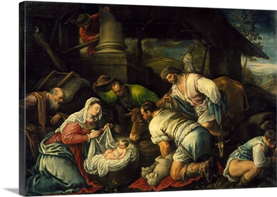 The Adoration Of The Shepherds, C1585-1590