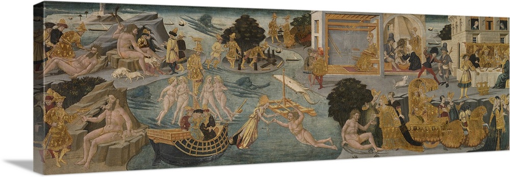 The Adventures of Ulysses, 1435-45, tempera on panel.