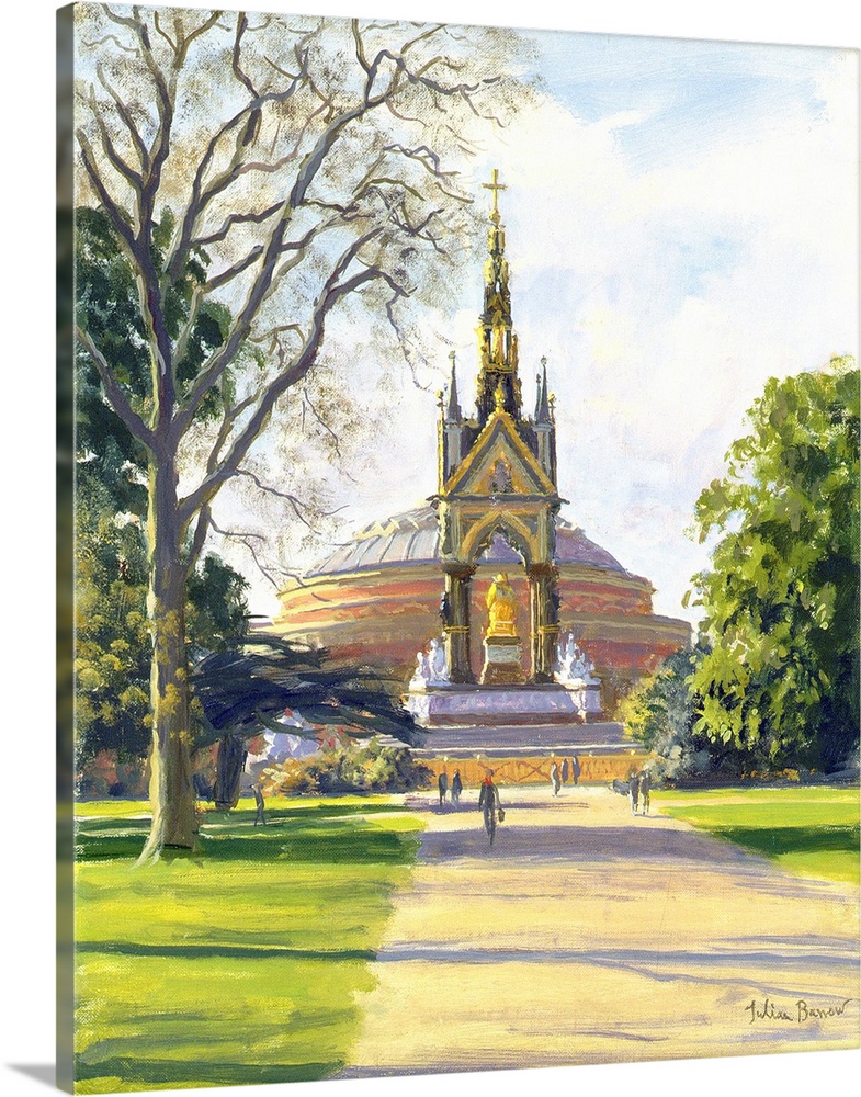 designed (1862-63) by Sir George Gilbert Scott (1811-78) in memory of the Prince Consort (1819-61)