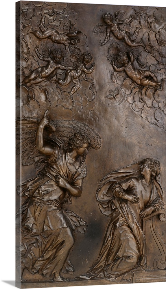 The Annunciation, c.1583, bronze.