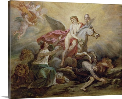 The Apotheosis of Voltaire, 1778, by Robert Guillaume Dardel