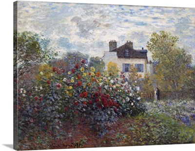 The Artist's Garden In Argenteuil (A Corner Of The Garden With Dahlias), 1873