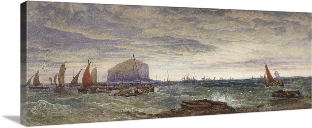 The Bass Rock at Dawn, 1855