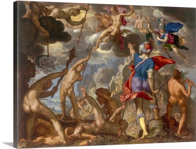 The Battle between the Gods and the Giants, c.1608