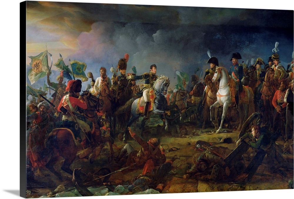The Battle of Austerlitz, 2nd December 1805 Wall Art, Canvas Prints