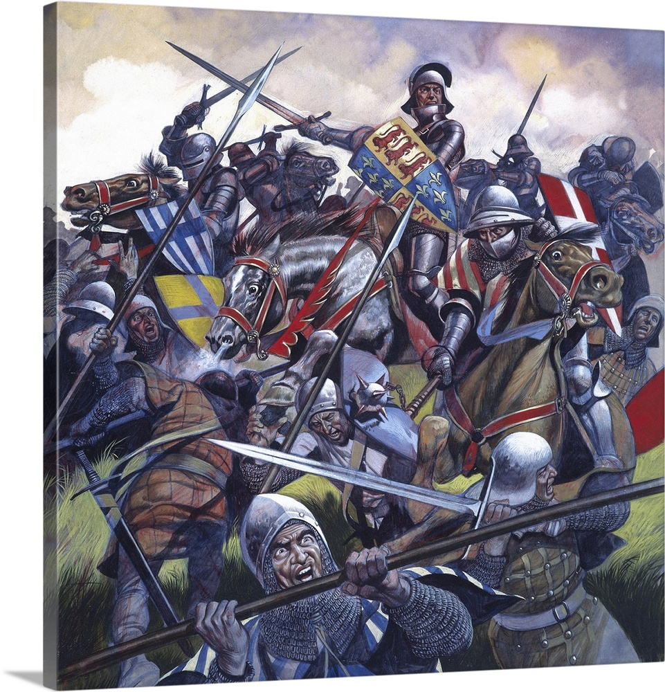 Into Battle: They Fought for England's Crown. The Battle of Bosworth.  The king charged towards the centre of the battle, ...