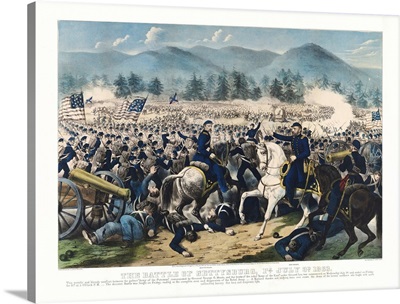 The Battle Of Gettysburg, Pa.