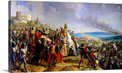The Battle of Montgisard, 25th November 1177, c.1842