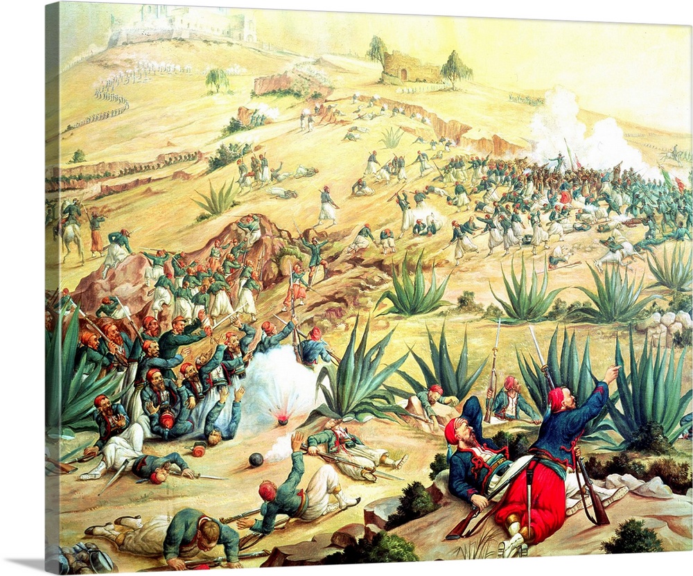 The Battle of Puebla, 5 May 1862
