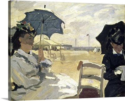 The Beach at Trouville, 1870