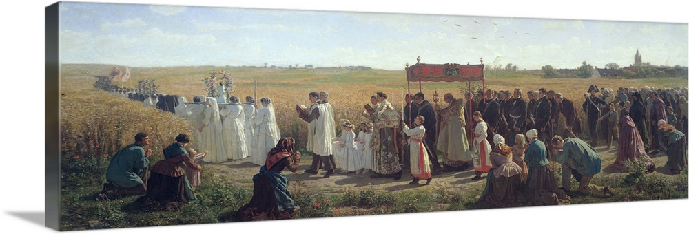 La Benediction des bles en Artois;