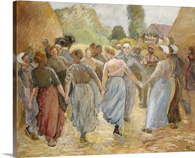 The Circle, c.1884 (detrempe on paper)