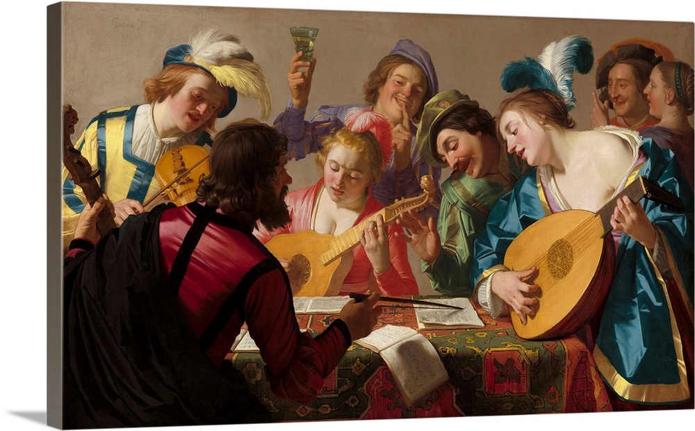The Concert, 1623