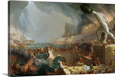 The Course of Empire: Destruction, 1836