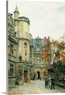 The Courtyard of the Museum of Cluny, c.1878-80